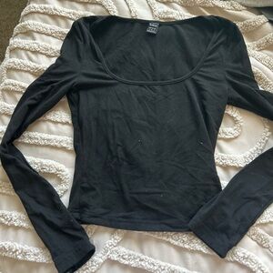 basic black long sleeve